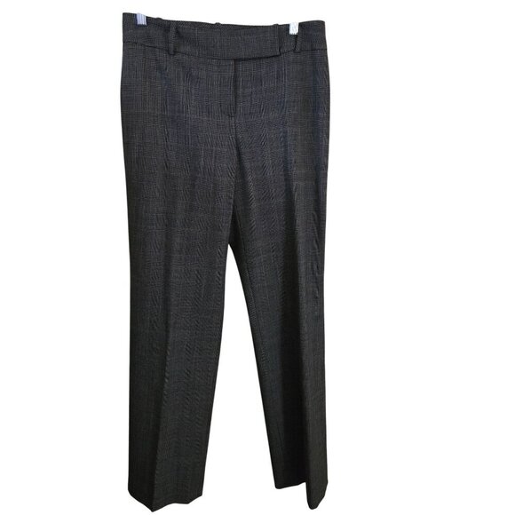 Ann Taylor Designer Men's Suiting Plaid Wool Blend Pant Suit Bow Pocket Size 6/8 - Picture 3 of 10